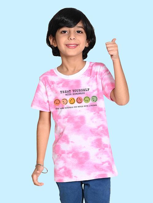 pink cotton blend tshirt - 20996496 - Very Small Image - 1
