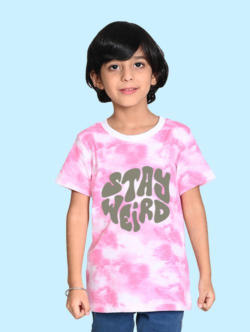 pink cotton blend tshirt - 20996502 - Very Small Image - 1