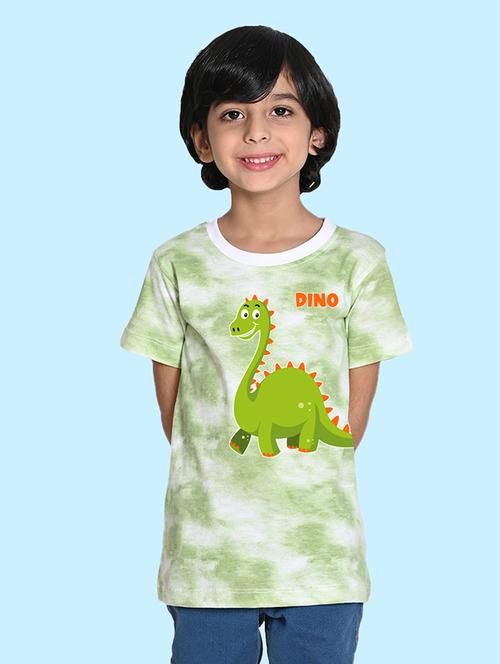 green cotton blend tshirt - 20996557 - Very Small Image - 1