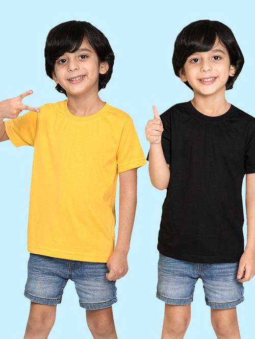 pack of 2 - cotton blend t-shirt - 20996572 - Very Small Image - 1