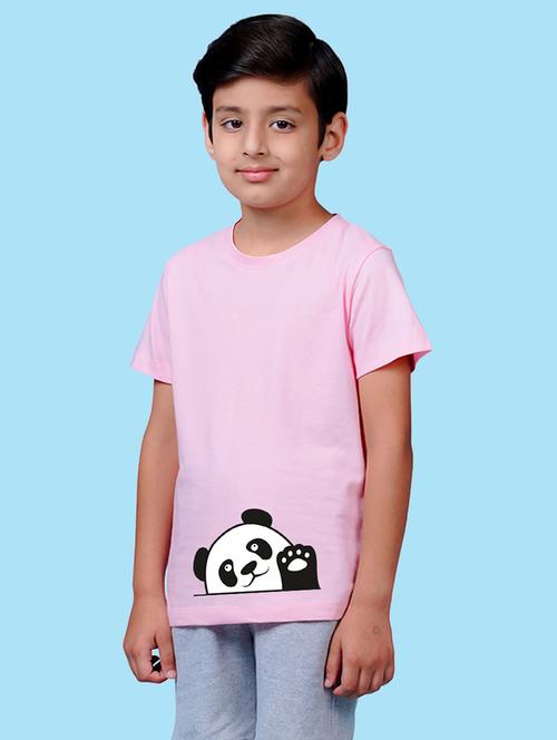 pink cotton blend tshirt - 20996640 - Very Small Image - 1