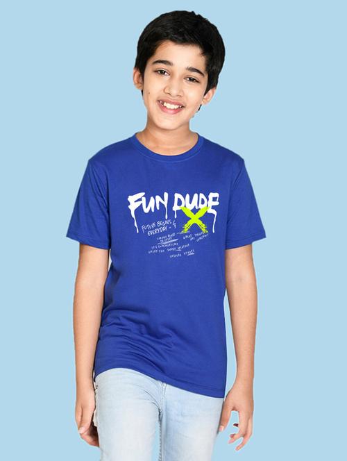 round neck printed t-shirt - 20996675 - Very Small Image - 1