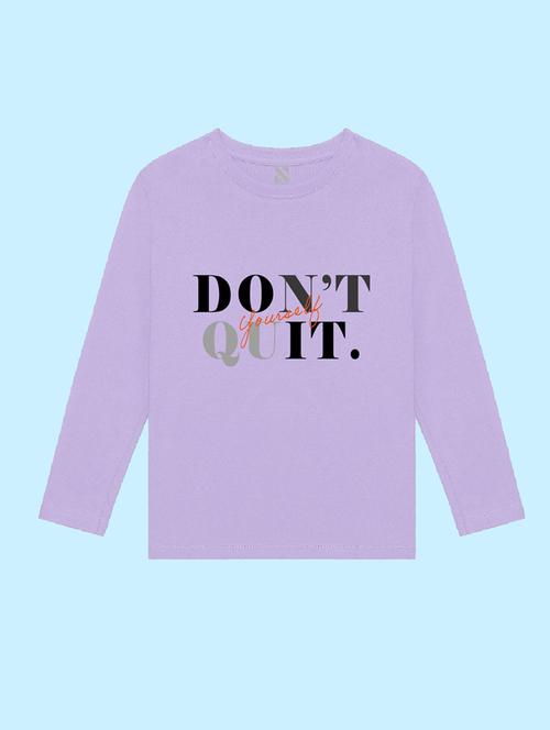 purple cotton blend tshirt - 20996863 - Very Small Image - 1
