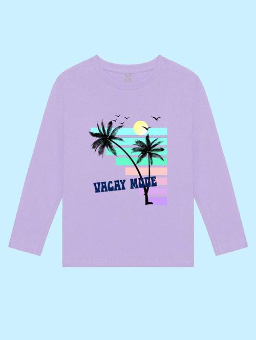 purple cotton tshirt - 20997068 - Very Small Image - 1