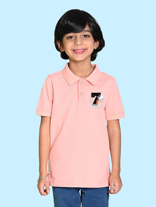 pink poly cotton tshirt - 20997089 - Very Small Image - 1