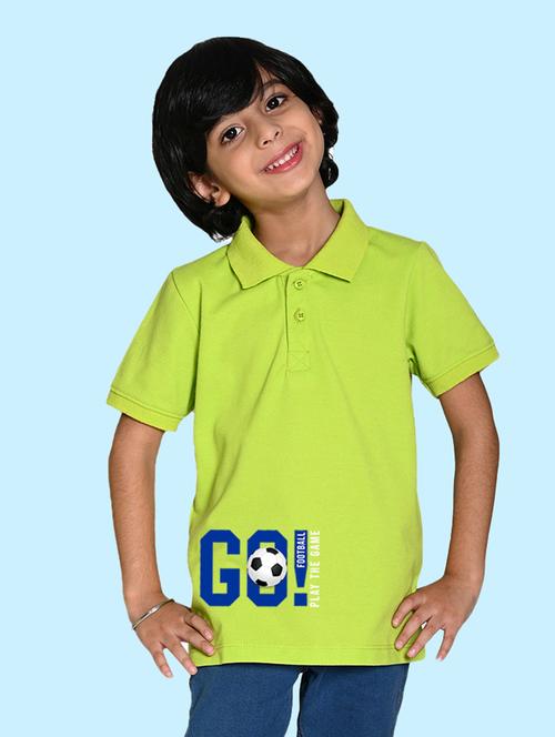 neon green poly cotton t-shirt - 20997147 - Very Small Image - 1