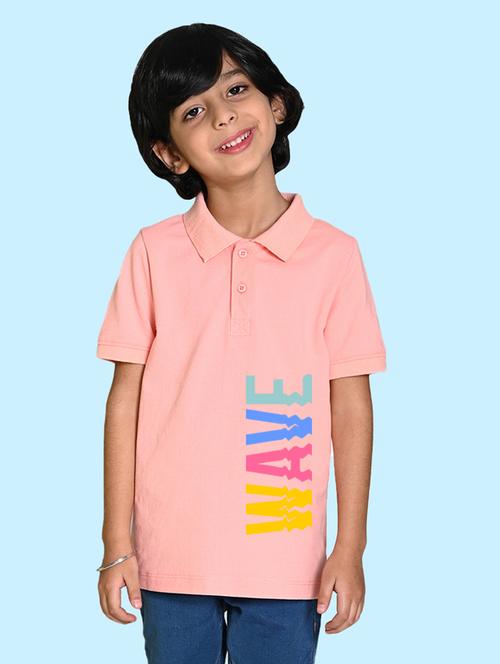 pink poly cotton tshirt - 20997154 - Very Small Image - 1