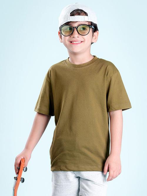 green cotton blend tshirt - 20997192 - Very Small Image - 1
