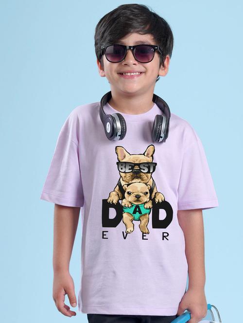 purple cotton blend tshirt - 20997201 - Very Small Image - 1