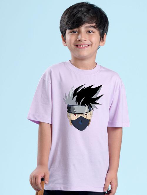 lavender front printed casual t-shirt - 20997266 - Very Small Image - 1