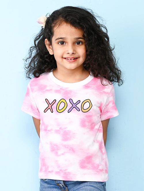 pink cotton blend tee - 20997417 - Very Small Image - 1