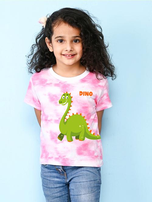 pink cotton blend tee - 20997531 - Very Small Image - 1
