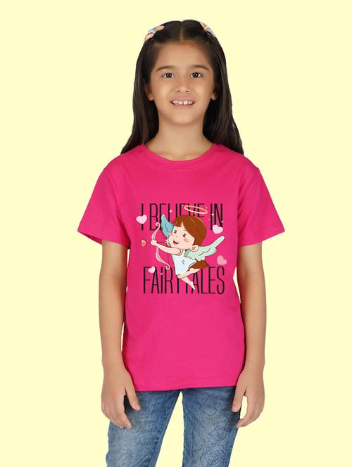 pink cotton blend tee - 20997675 - Very Small Image - 1