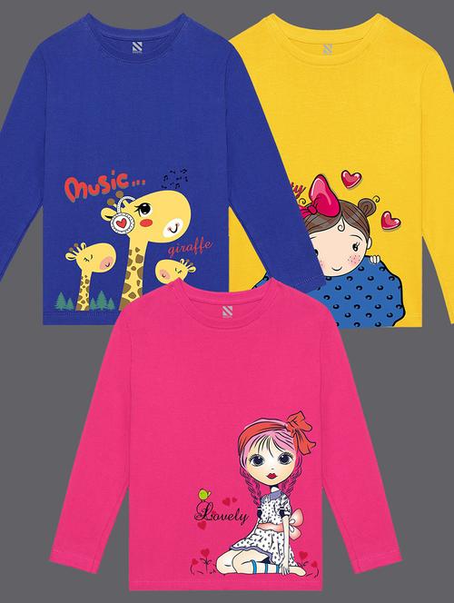 multi colored cotton blend tee - 20997705 - Very Small Image - 1