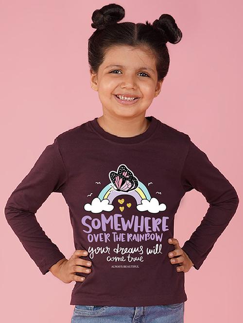 purple front printed casual top - 20997746 - Very Small Image - 1