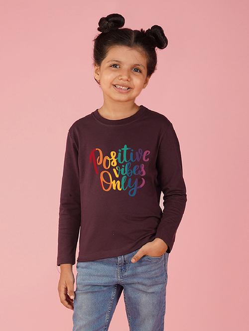 maroon cotton blend tee - 20997761 - Very Small Image - 1