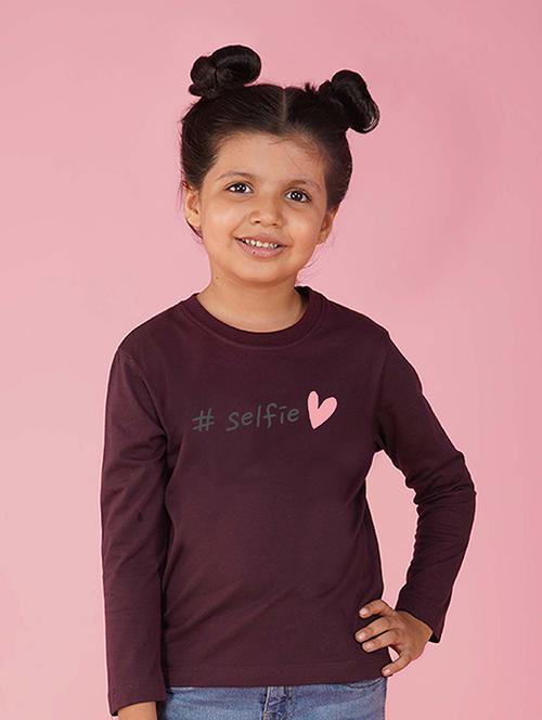 maroon cotton blend tee - 20997791 - Very Small Image - 1