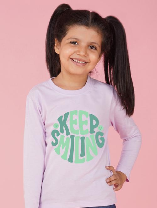 purple cotton blend tee - 20997812 - Very Small Image - 1