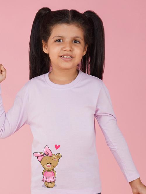 purple cotton blend tee - 20997821 - Very Small Image - 1