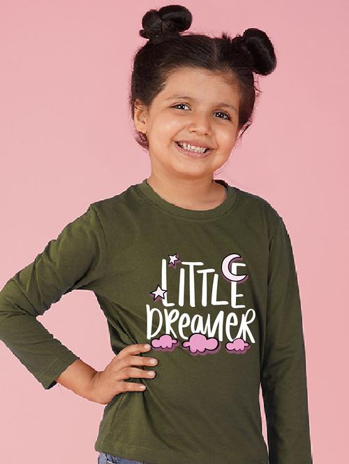 green cotton blend tee - 20997837 - Very Small Image - 1