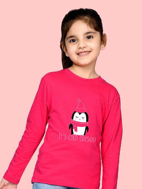 pink cotton blend tee - 20997843 - Very Small Image - 1