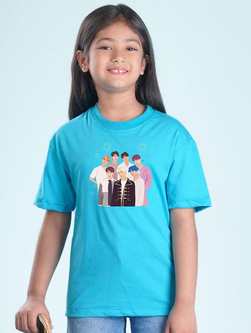 multi colored cotton blend tee - 20998099 - Very Small Image - 1