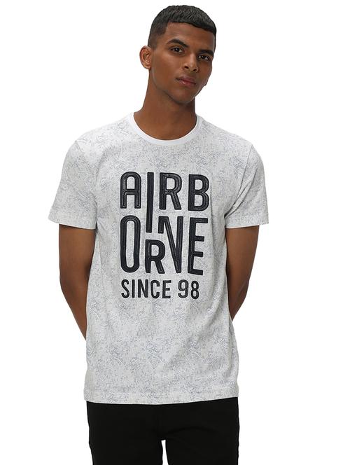 men crew neck printed t-shirt - 20998829 - Very Small Image - 1