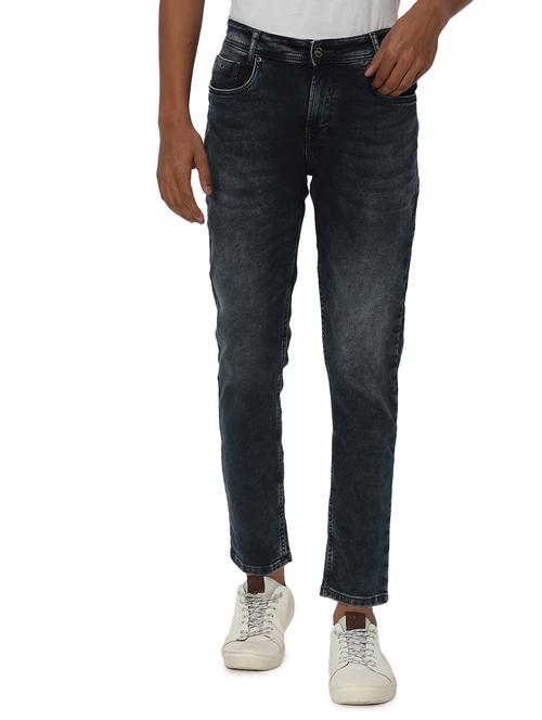 men plain mid rise jeans - 20999384 - Very Small Image - 1