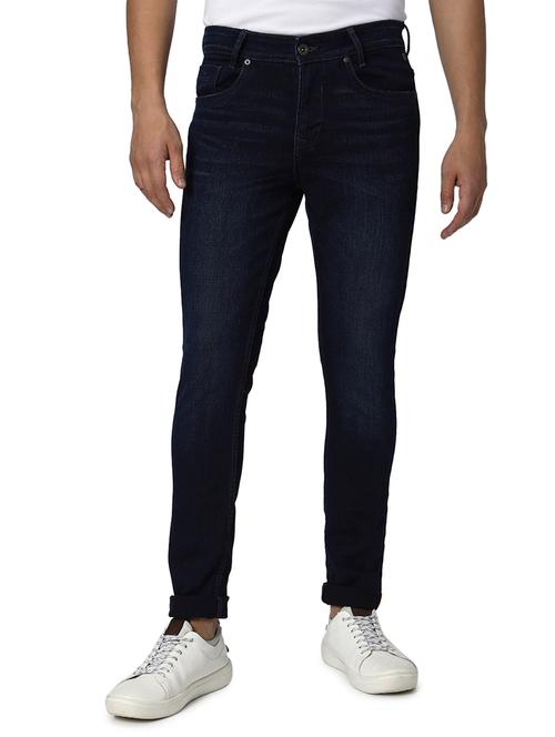 men plain mid rise jeans - 20999430 - Very Small Image - 1