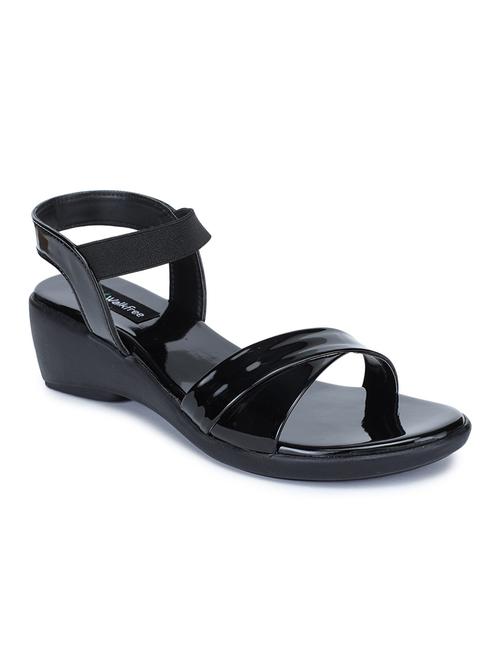 black ankle strap wedge - 21000918 - Very Small Image - 1