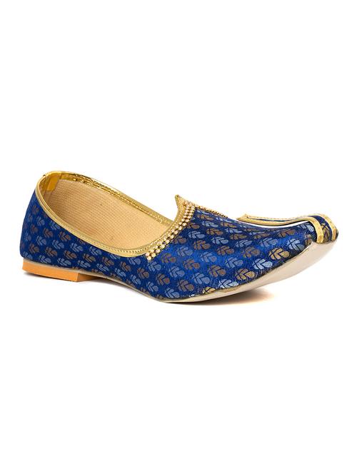 blue fabric slip on jutis - 21017770 - Very Small Image - 1