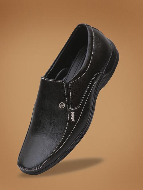 men solid formal slip on - 21020466 - Very Small Image - 1