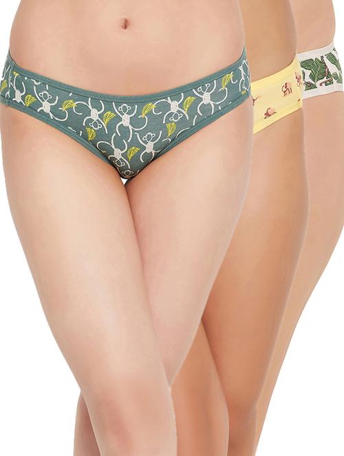 pack of 3 multi colored printed panty - 21020617 - Very Small Image - 1