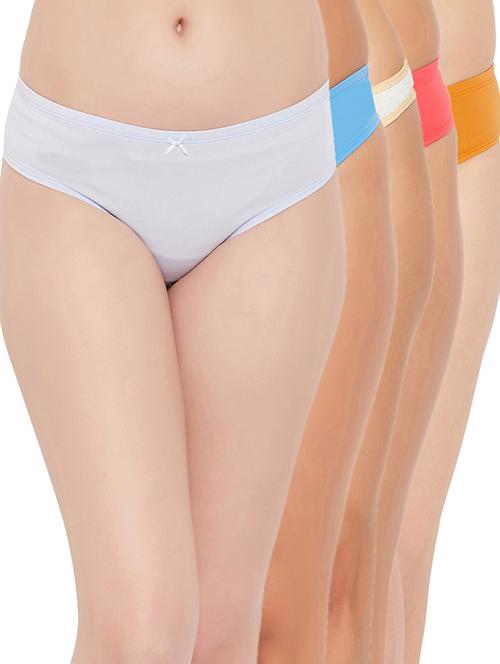 pack of 3 multi colored solid panty - 21020667 - Very Small Image - 1