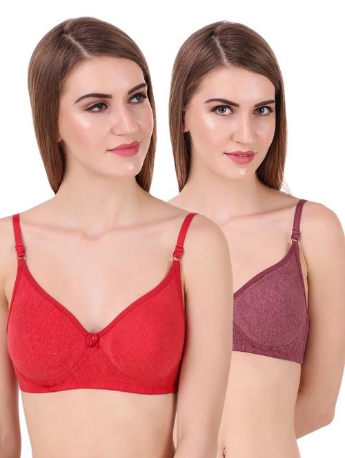 pack of 2 solid bras - 21021343 - Very Small Image - 1