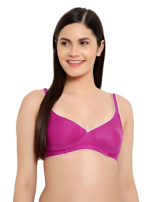 women solid regular bra - 21021360 - Very Small Image - 1