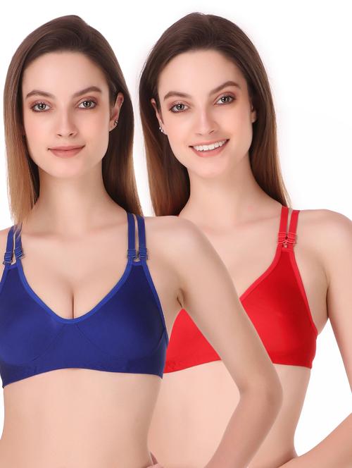 women non padded bra combo - 21021424 - Very Small Image - 1