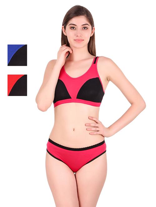 women bra and panty combo set - 21021614 - Very Small Image - 1