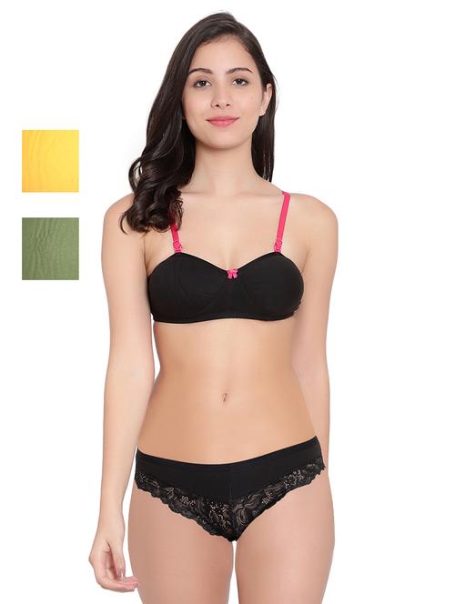 women bra and panty combo set - 21021766 - Very Small Image - 1