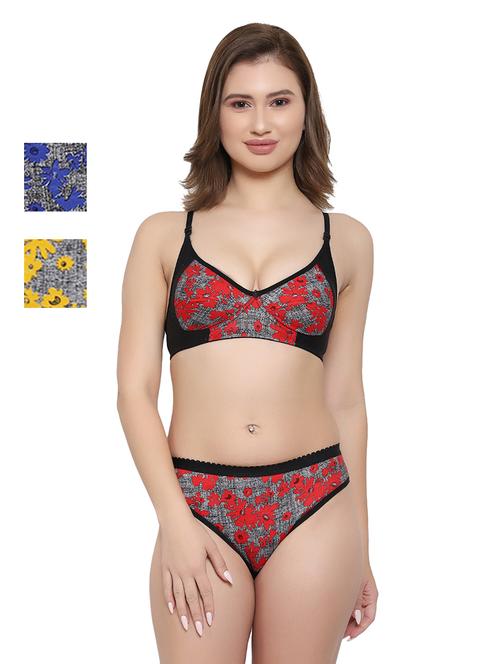 women bra and panty combo set - 21021794 - Very Small Image - 1