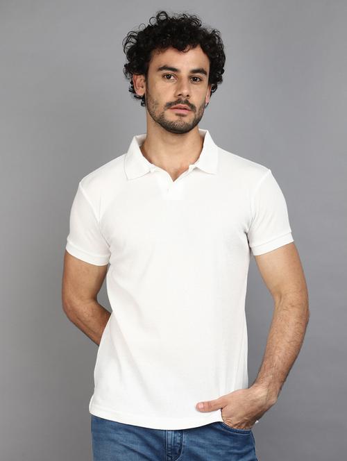 men solid polo t-shirt - 21025381 - Very Small Image - 1