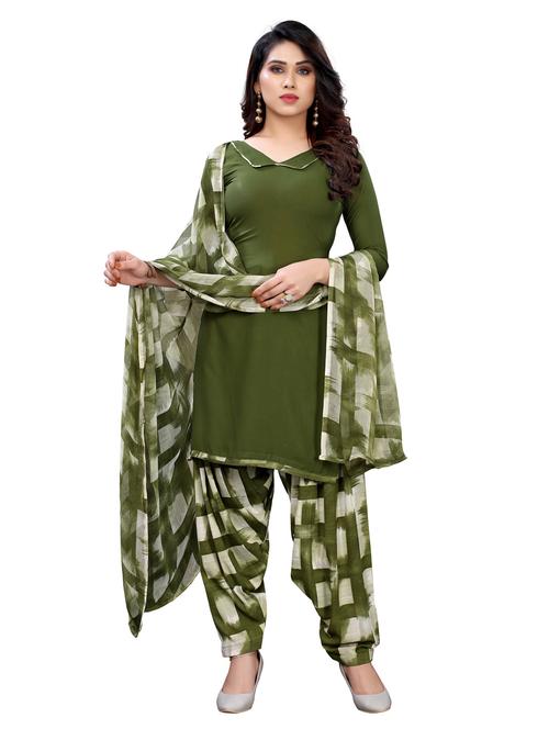 printed unstitched suit set - 21027718 - Very Small Image - 1