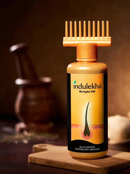 indulekha bringha hair oil bottle 100 - 21028873 - Very Small Image - 1