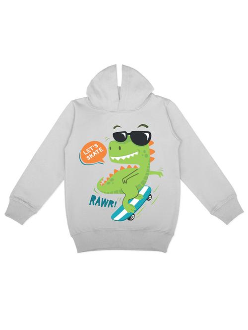 boys front print hooded sweatshirt - 21031396 - Very Small Image - 1