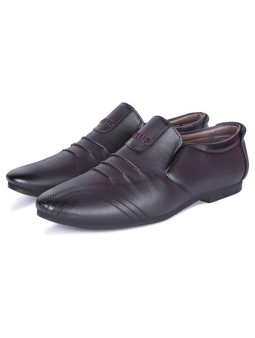 brown mesh & synthetic slip on loafers - 21031792 - Very Small Image - 1