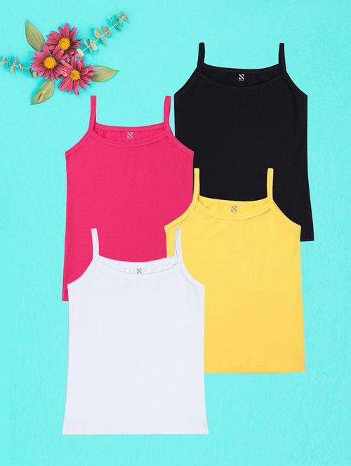 girls pack of 4 spaghetti - 21037533 - Very Small Image - 1