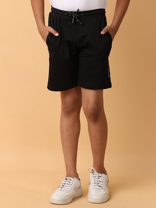 kids mid rise placement print shorts - 21049534 - Very Small Image - 1