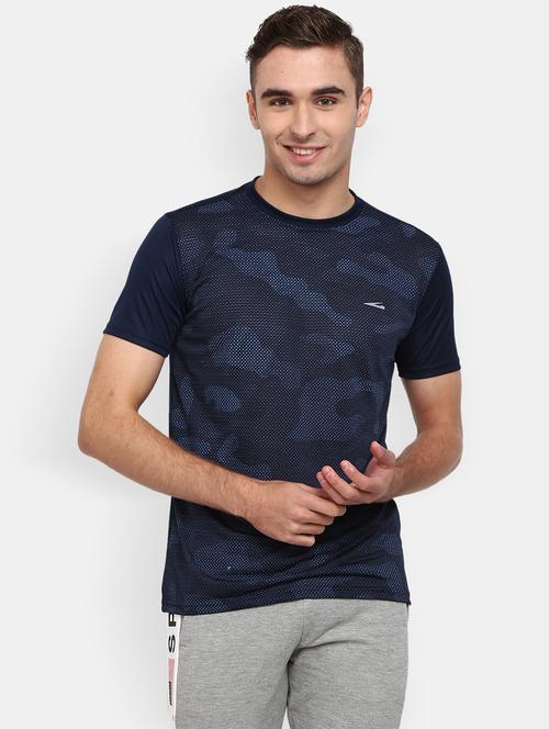 navy blue polyester tshirt - 21050919 - Very Small Image - 1