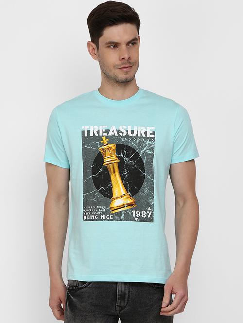 light green cotton tshirt - 21050997 - Very Small Image - 1