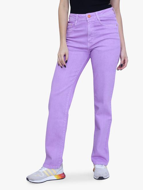 high rise plain jeans - 21052096 - Very Small Image - 1